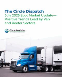 July 2025 Spot Market Update—van and reefer sectors leading